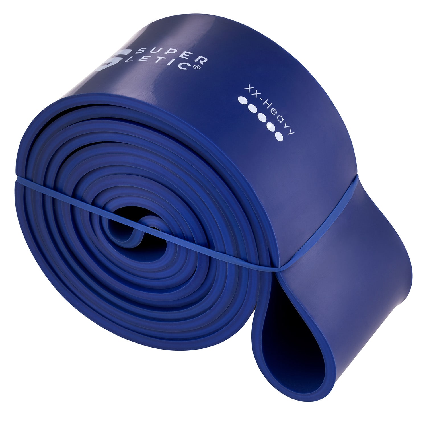 Superband Xheavy Dittmann - Fascia Elastica Per Allenamento (Blu, Livello 5 - 56 Kg) - Potenziamento Muscolare