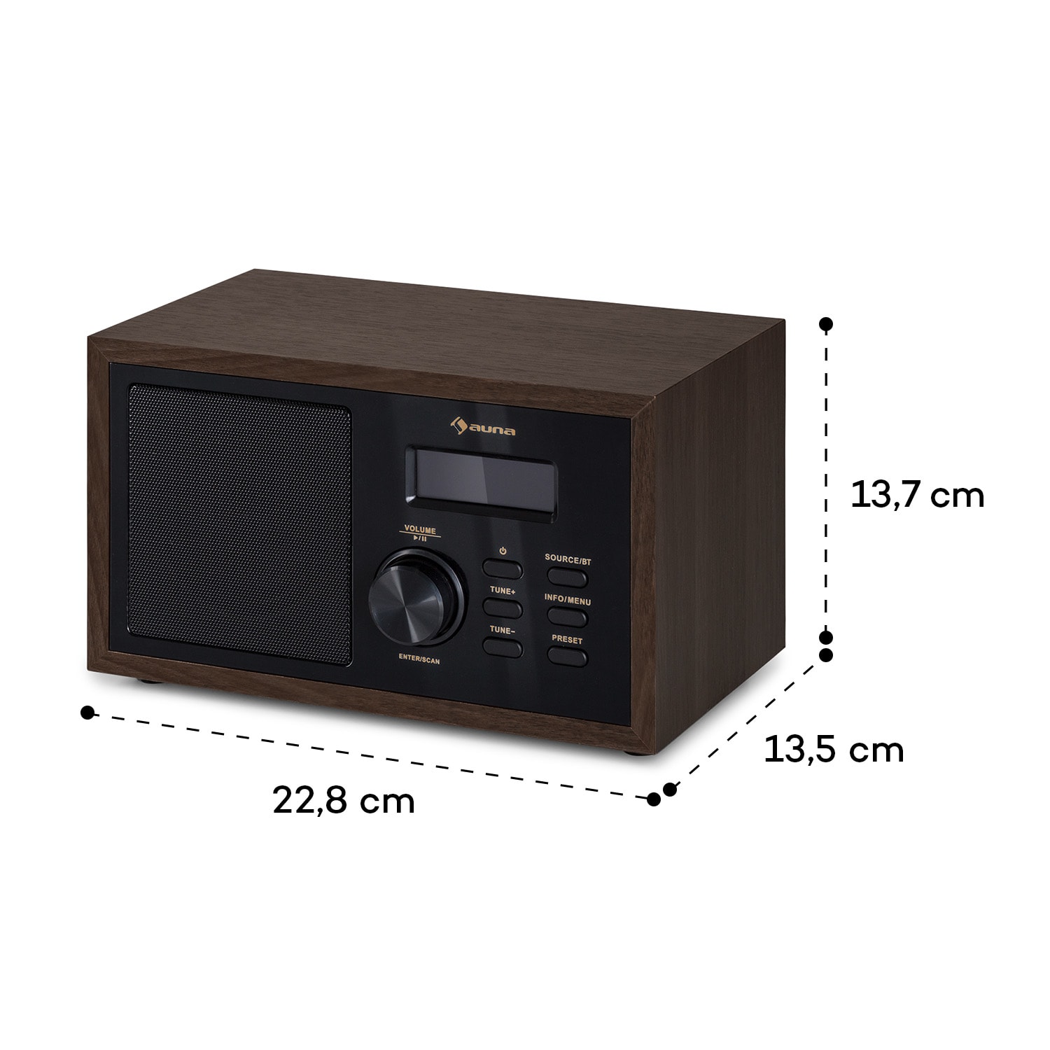 Ambient DAB /FM Radio | Bluetooth-Streaming: Version 5.0 mit A2DP ...