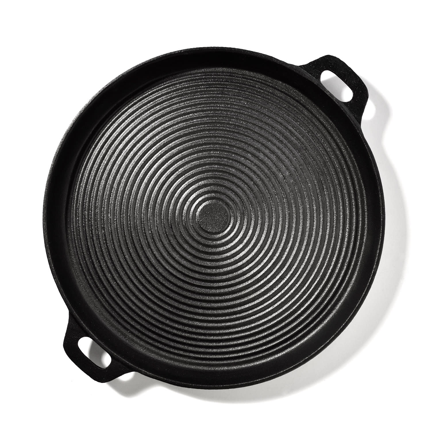 Canadienne round grill pan ripped 35 x 3 cm (ØxH) cast iron