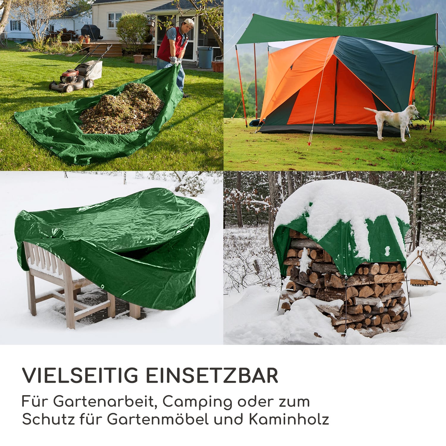 Aegis fabric tarpaulin allpurpose tarp cover dimensions 2 x 3 m