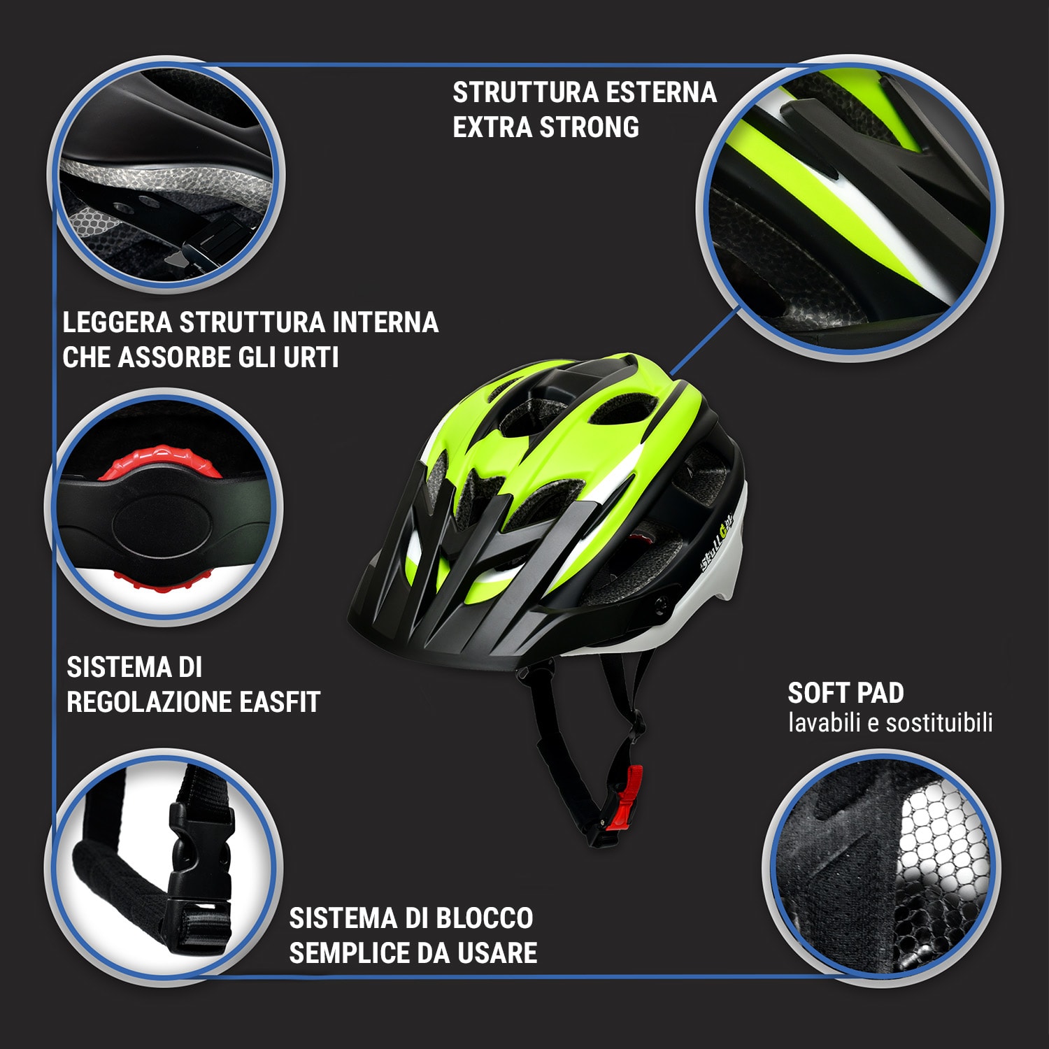 WOSAWE Gilet da ciclismo ad alta visibilà Giacca da