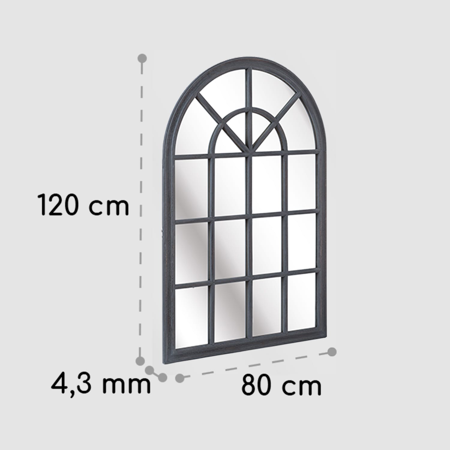 120 X 80 X 4