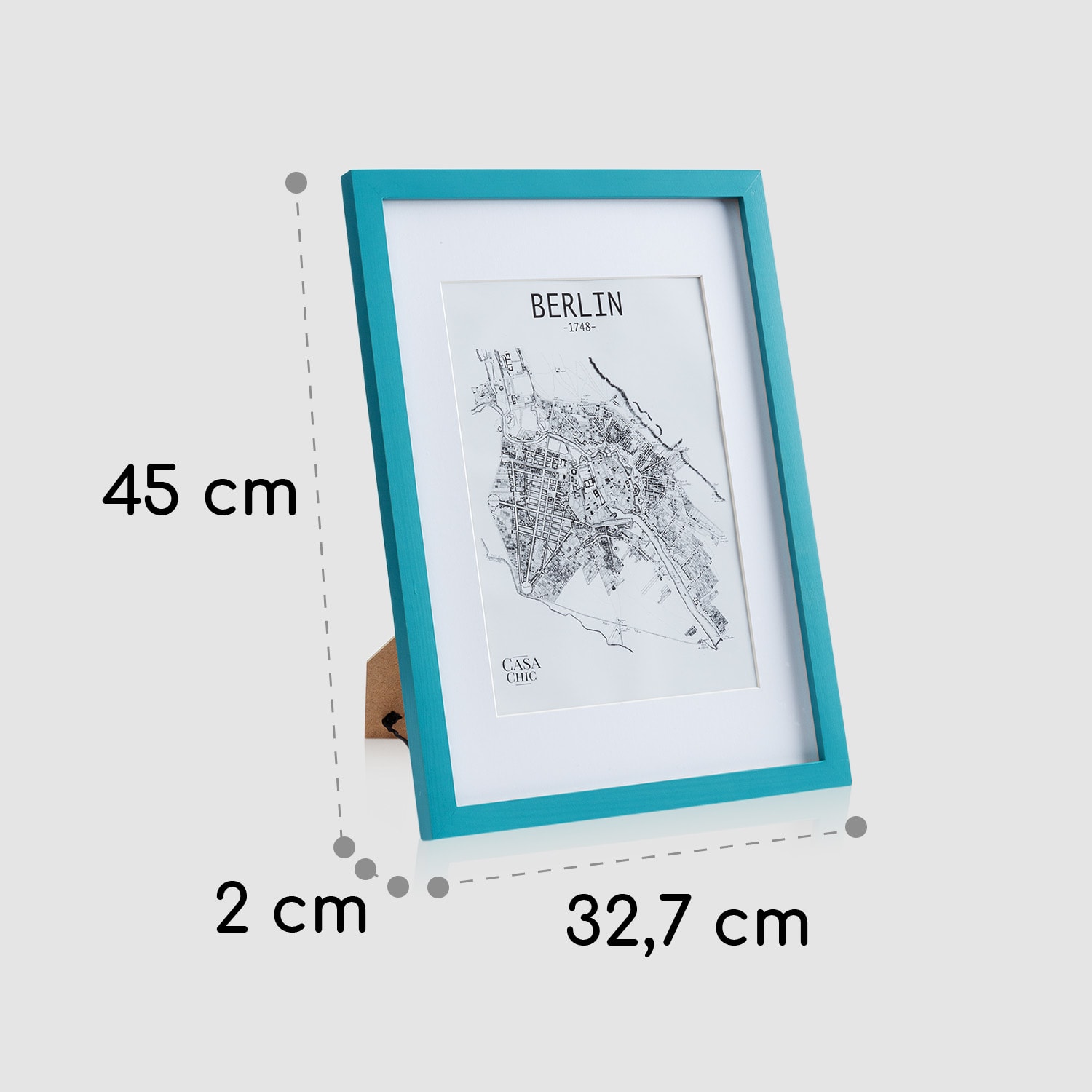 Finsbury Bilderrahmen rechteckig Hochformat oder Querformat