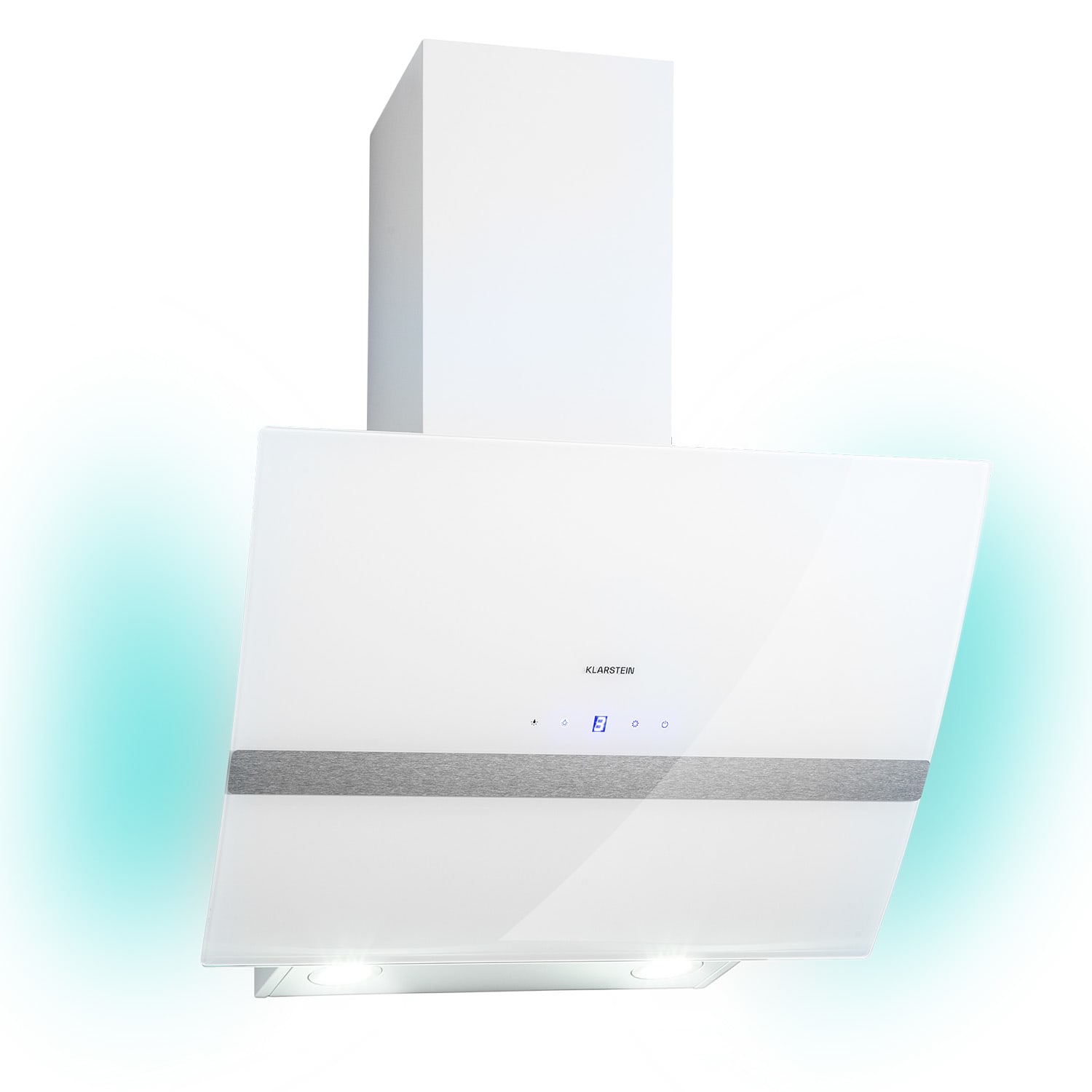 Clara 60 Dunstabzugshaube Glas 509 m³/h Touch Ambiente-Licht