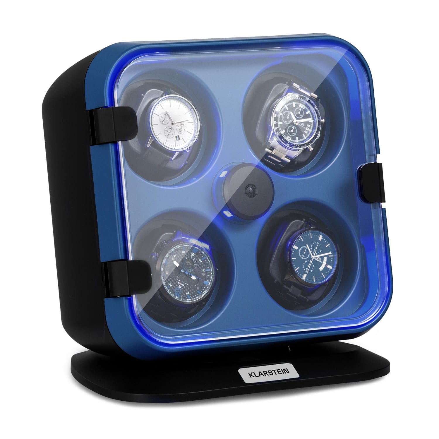 Clover Uhrenbeweger 4 Uhren 3 Rotationen 4 Geschwindigkeiten LED