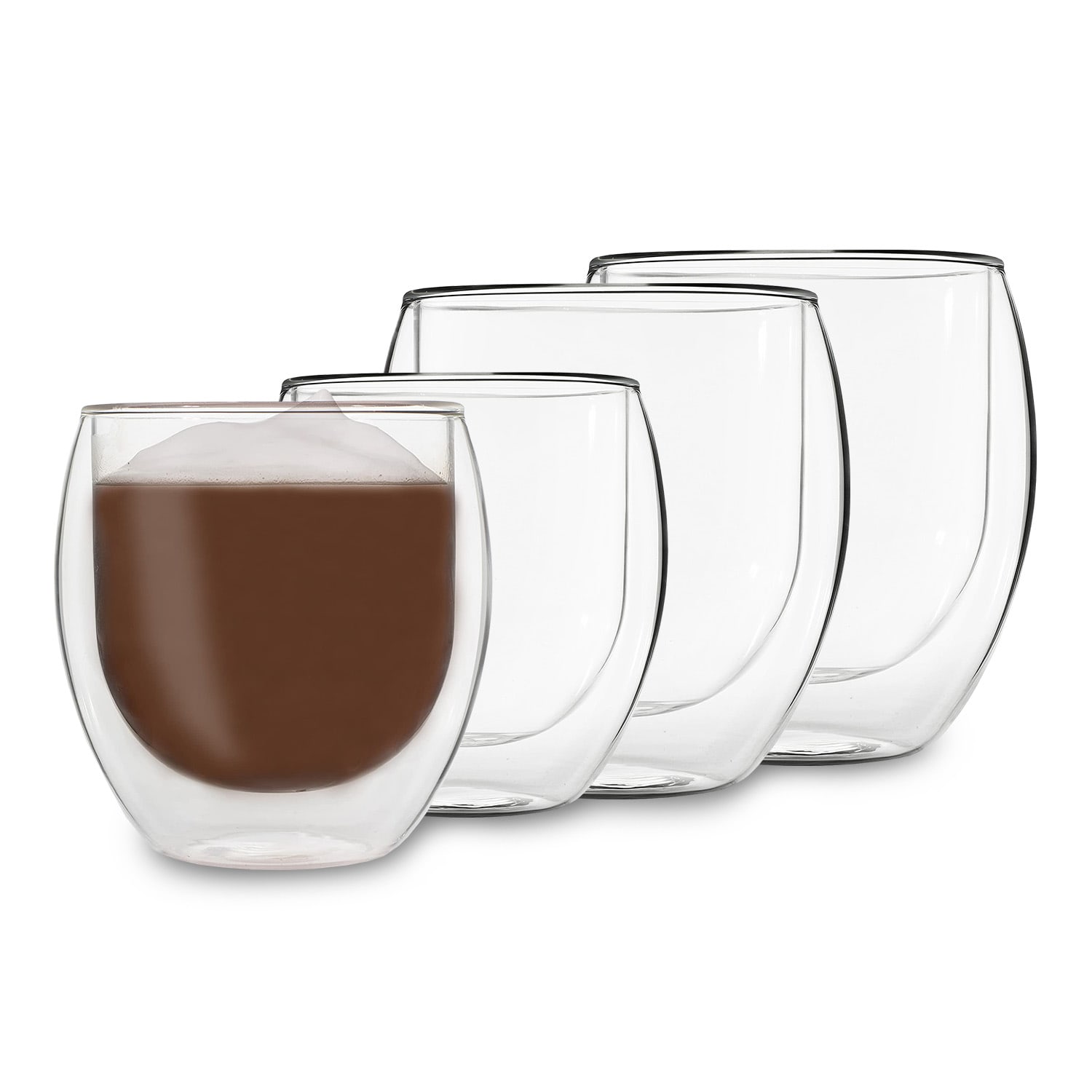DUOS Gläser 2x 310ml, 2x 410ml Jumbo