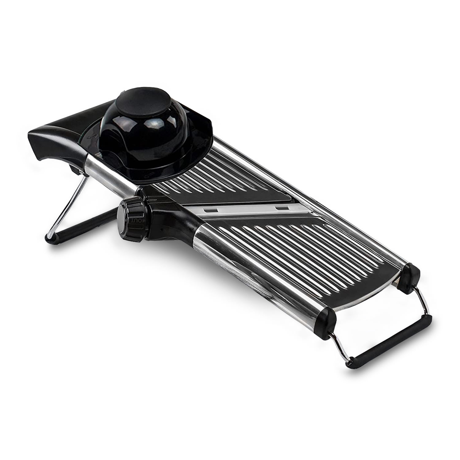 Mandoline Küchenhobel Gourmet Edelstahl 1 bis 9 mm Julienne-Schneider