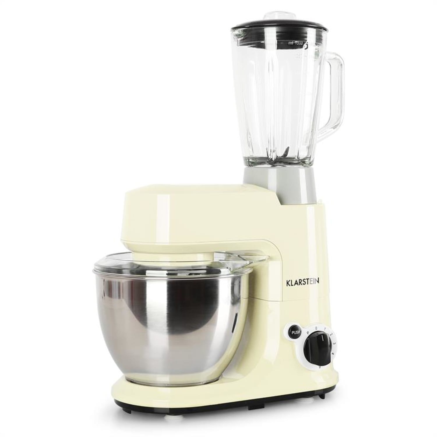Carina Morena Set 800W Stand Mixer + 1.5L Blender Creme