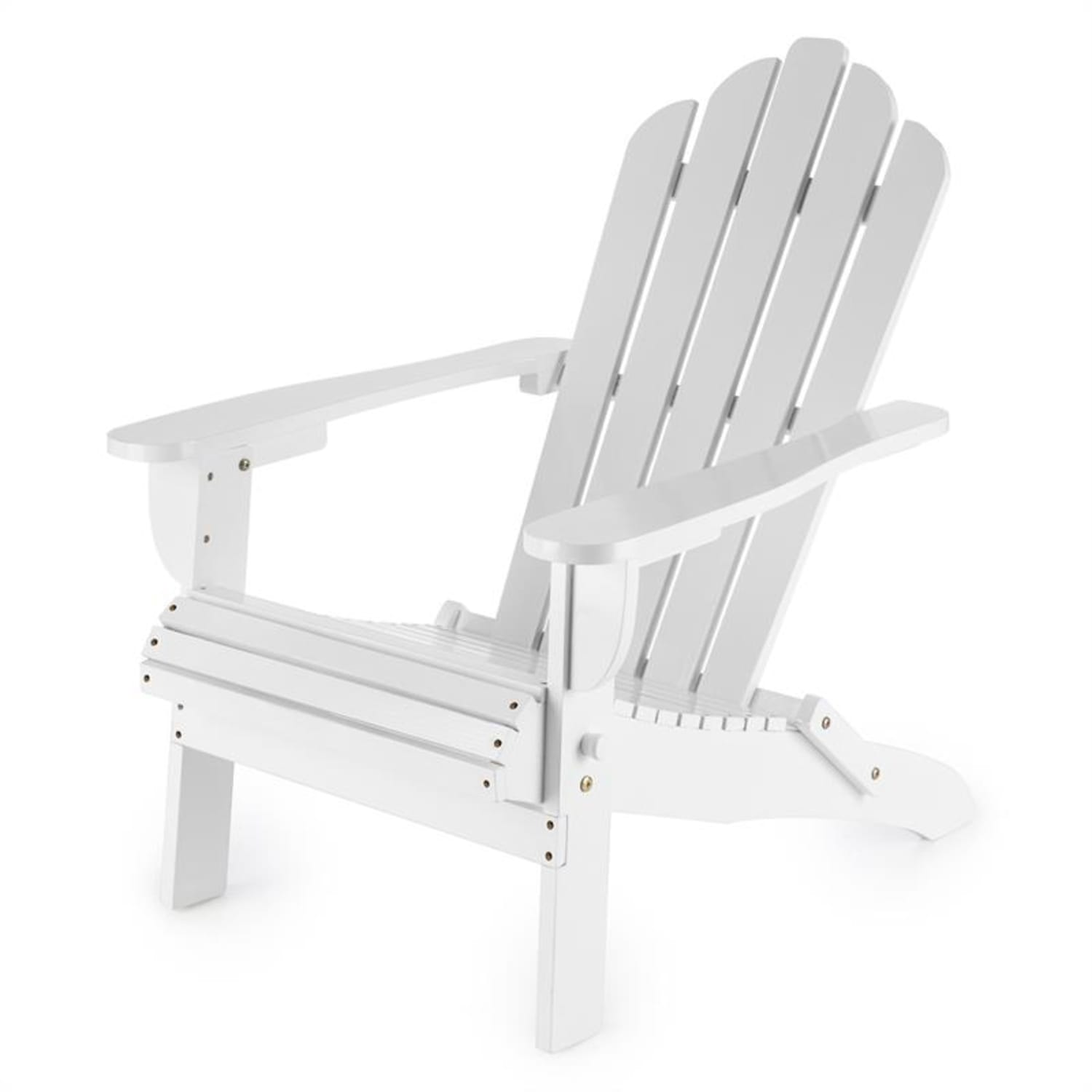 Vermont Garden Chair 2piece Set Adirondack Style Fir Wood White