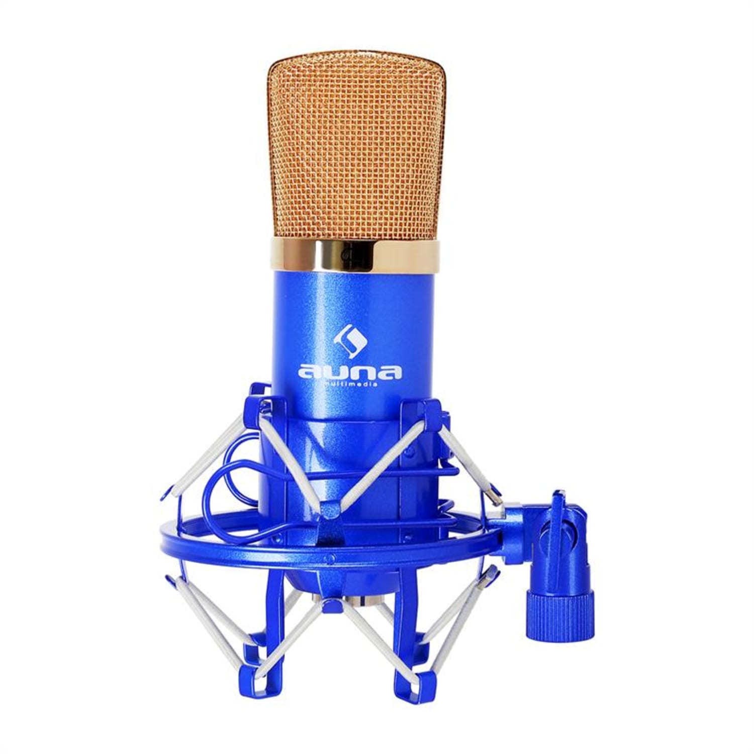 Cavo USB Con Spina Dorata, Per Microfoni Di Registrazione Blue