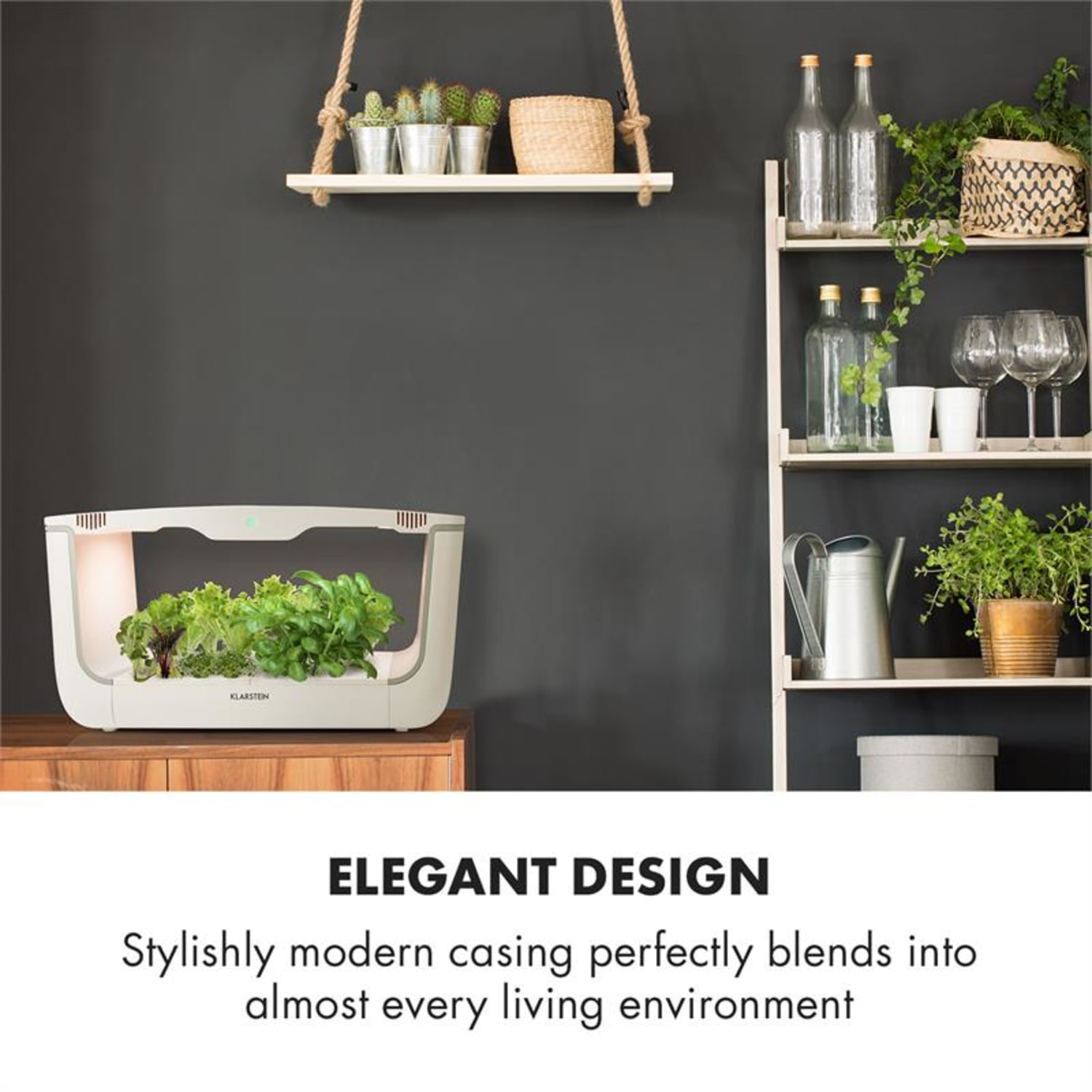 Klarstein GrowIt Farm Juego de 2 jardines hidropónicos Set de conexión