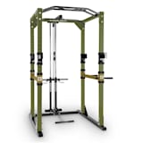 CAPITAL SPORTS Tremendour Pl Power Rack Homegym Acciaio Verde Marrone