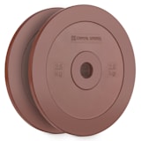 CAPITAL SPORTS Metod Teknikskiva Viktskiva Gummi Par 2,5 kg röd