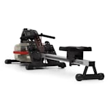 CAPITAL SPORTS Rowlympic vattenroddmaskin 115cm justerbar LCD-display aluminium