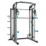 Capital Sports Amazor M MasterSmith Machine + kabeldrag rack safety spotter J-Cup