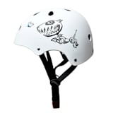 Casco de patinaje y ciclismo, casco de media caña | exterior: policarbonato Microshell | interior: EPS que absorbe los impactos | almohadillas blandas lavables reemplazables | sistema de ventilación | ajuste de tamaño flexible | sistema de cierre sencillo