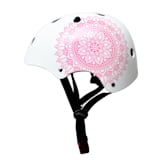 Casco de patinaje y ciclismo, casco de media caña | exterior: policarbonato Microshell | interior: EPS que absorbe los impactos | almohadillas blandas lavables reemplazables | sistema de ventilación | ajuste de tamaño flexible | sistema de cierre sencillo