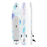 Kipu Allrounder 330 tabla paddle set tabla SUP | set: tabla + remo + correa + mochila + bomba | Cruiser Shape | remo telescópico también para kayak | material tabla: PVC de doble capa con tecnología DropStitch | mochila resistente | kit de reparación
