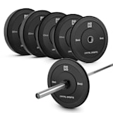 Capital Sports Lionbar Set Cross-Training M2 Barre d'haltères + 3 paires de disques