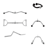 CAPITAL SPORTSCavi da Trazione Set Gymusualdi 5 Supporti per Cavi da Trazione Acciaio Nylon