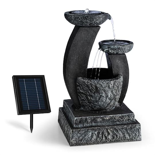 Fontaine Solaire Led Avec Panneau Solaire De 10 W - Pompe Solaire Pour  Bassin - 10 Styles de Fontaine Différents - Cdiscount Jardin