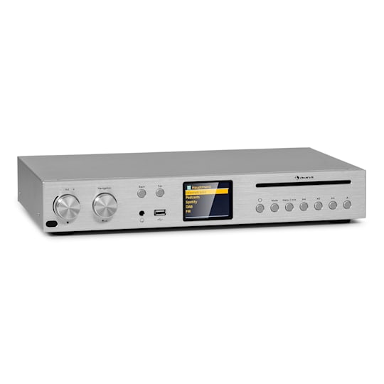 AMP-CD608 DAB amplificateur HiFi stéréo 4x100W RMS DAB+ BT entrée