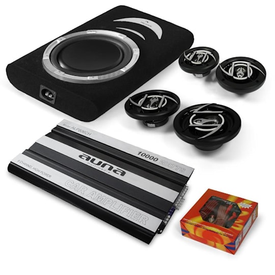 Pack Complet Sono Voiture - Autoradio, Sub, Haut Parleurs, câblages - 1000W  - Cdiscount Auto