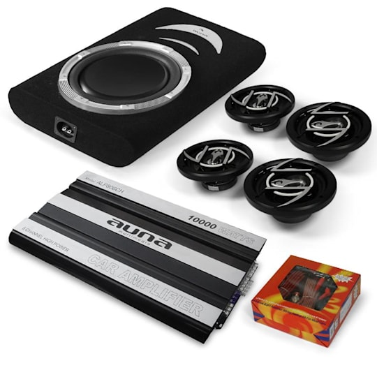 2.0Golden Race V2 Set HiFi coche amplificador altavoces