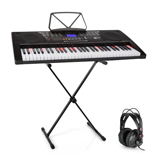 Schubert Subi88 MKII Teclado 88 Botões MIDI USB 360 Sons 160 Ritmos Preto