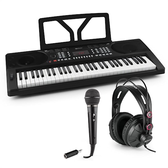 Schubert Etude 225 USB Synthétiseur Set casque, pied de clavier et