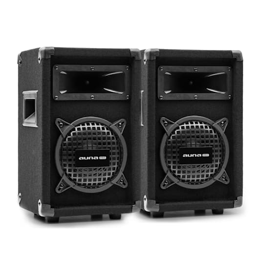 vidaXL Altavoces pasivos escenario profesional hifi 1000 W negro