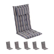 Sylt coussin de fauteuil pour dossier haut