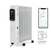 Thermaxx Elevate Smart, маслен радиатор, 2720 W, 7 - 35 ° C, 24 часов таймер, бял Бял