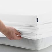 Soft Wonder-Edition Spannbettlaken 90-100 x 200 cm Mikrofaser Weiß