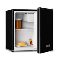 Yummy Kühlschrank, Mini-Kühlschrank, 45 Liter Fassungsvermögen, Gefrierfach: 3 Liter, Kühlschrank: 42 Liter, Energieeffizienzklasse F, Kühlmittel: R600a, 42 dB, 1 x Gitterboden, halb automati 45 Ltr