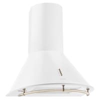 Klarstein Helena 90 Campana extractora de 595 m³/h Pantalla led Blanca 90  cm