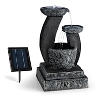 Blumfeldt Murach Fontaine de jardin en cascade batterie 2 kW