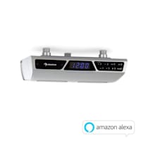 auna Silver Star Mini radio internet DAB+/FM, WiFi, BT, DAB+/FM, blanco  Blanco / Plata Metalizada