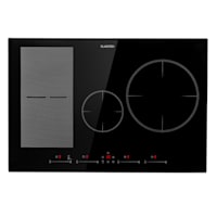 Plaque de cuisson double - Klarstein Ramsey - 2400W - 11 niveaux -  vitrocéramique - Noir