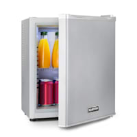 Silent Cool - Frigorifero, minibar, Arctic-Fox Cooling, Silenzioso: 23 dB(A), Capacità: 30 litri, Luce interna, Regolazione della temperatura: 4,5-15  °C, Classe energetica: G