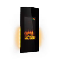Klarstein brixen cheminée électrique effet flammes 3d - chauffage