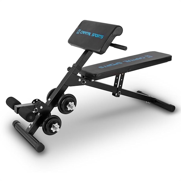 Banc de musculation universel avec supports d'haltères -  Blanc-universalYF-E55