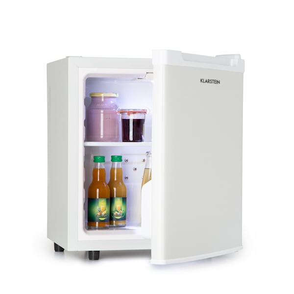 Klarstein 10032778 Mini-Kühlschrank/A/ 136 kWh/Jahr/ 47 cm/ 24 liter  Kühlteil/Minibar/Schwarz : : Elektro-Großgeräte