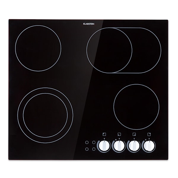 Klarstein Placa Vitroceramica, Placa Vitrocerámica Electrica 6500W, Vitro  Eléctrica 4 Fuegos, Placas Vitro Electrica Cocina, Placa Cocina 4 Fogones,  Vitroceramicas, Encimera Electrica Cocinas : : Grandes  electrodomésticos