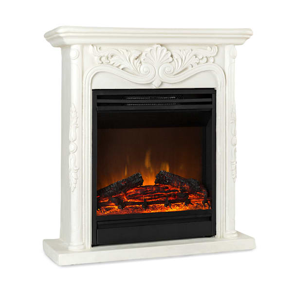 Cheminée électrique encastrable 254cm - Kamin NICE 100 white