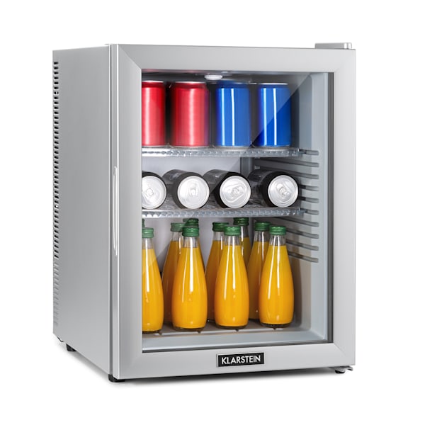 Secret Cool mini réfrigérateur minibar, Classe G, 13 litres, 45 cm de  hauteur, 2 étages, 22 dB, plage de refroidissement : 5 - 8 °C, sur pied