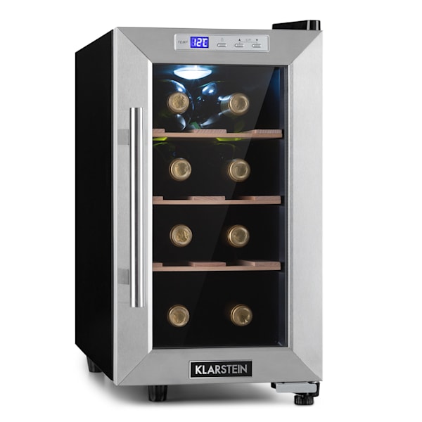Klarstein spitzbergen uni réfrigérateur 90 litres + compartiment freezer -  classe énergétique a+ - noir KLARSTEIN 10031180