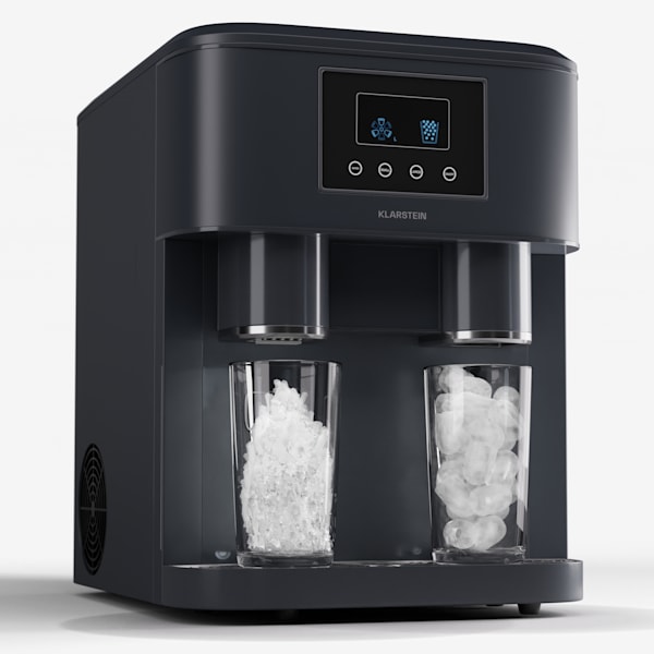 Klarstein Maquina de Hielo para Casa 3,3L, Ice Maker Encimera 15