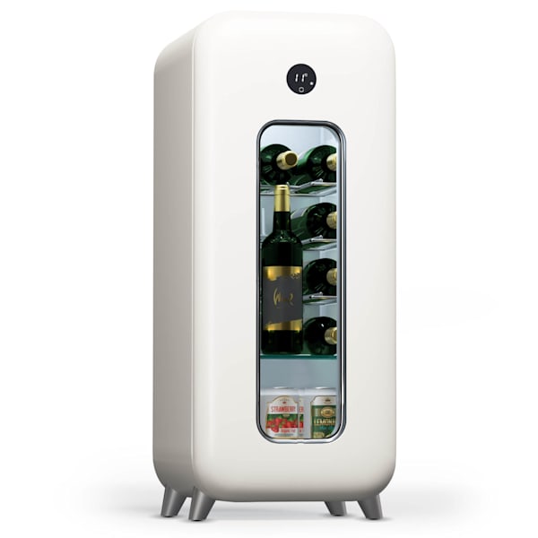 Vinetage 19 Uno Getränkekühler Kühlschrank 70 Ltr 4-22°C Retro-Design 19  Flaschen