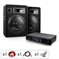 Auna-Skytec MIAMI QUASAR Set audio DJ